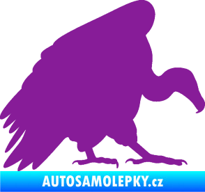 Samolepka Sup 001 pravá fialová