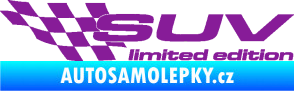 Samolepka SUV limited edition levá fialová