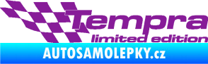 Samolepka Tempra limited edition levá fialová
