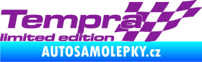 Samolepka Tempra limited edition pravá fialová
