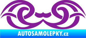 Samolepka Tetování 137 fialová