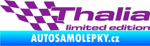 Samolepka Thalia limited edition levá fialová