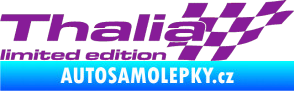 Samolepka Thalia limited edition pravá fialová