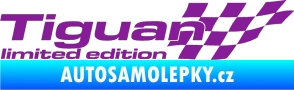 Samolepka Tiguan limited edition pravá fialová