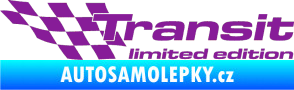 Samolepka Transit limited edition levá fialová