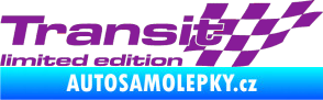 Samolepka Transit limited edition pravá fialová