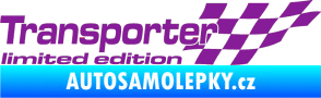 Samolepka Transporter limited edition pravá fialová