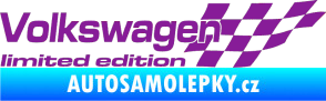 Samolepka Volkswagen limited edition pravá fialová