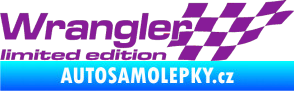 Samolepka Wrangler limited edition pravá fialová