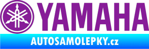 Samolepka Yamaha 001 fialová