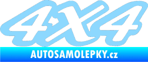 Samolepka 4x4 varianta 007 světle modrá