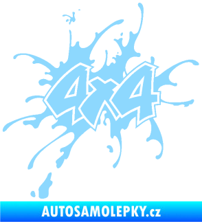 Samolepka 4x4 varianta 020 světle modrá