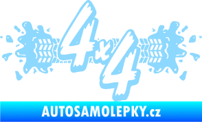Samolepka 4x4 varianta 023 světle modrá