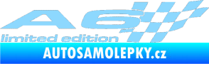 Samolepka A6 limited edition pravá světle modrá