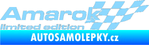Samolepka Amarok limited edition pravá světle modrá
