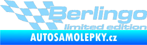 Samolepka Berlingo limited edition levá světle modrá