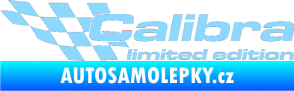 Samolepka Calibra limited edition levá světle modrá