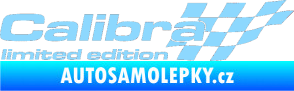 Samolepka Calibra limited edition pravá světle modrá