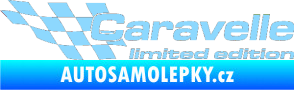 Samolepka Caravelle limited edition levá světle modrá