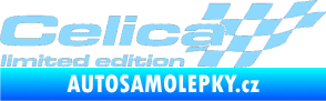 Samolepka Celica limited edition pravá světle modrá