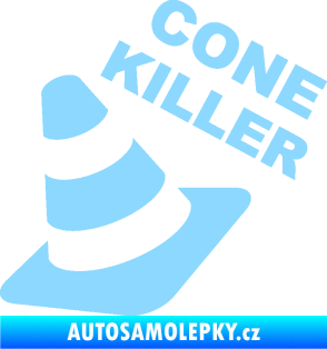 Samolepka Cone killer  světle modrá