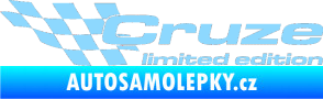 Samolepka Cruze limited edition levá světle modrá