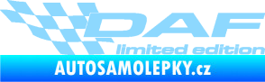 Samolepka DAF limited edition levá světle modrá