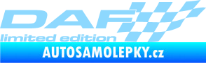 Samolepka DAF limited edition pravá světle modrá