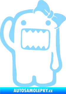 Samolepka Domo 011 pravá girl světle modrá