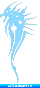 Samolepka Dragon 026 levá světle modrá
