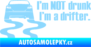 Samolepka Drifter 002 světle modrá