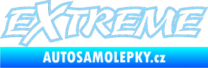 Samolepka Extreme 004 světle modrá