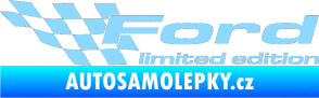 Samolepka Ford limited edition levá světle modrá