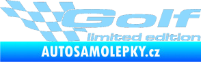 Samolepka Golf limited edition levá světle modrá