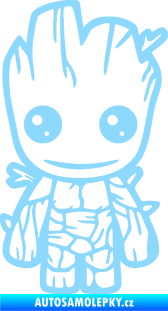 Samolepka Groot 002 levá baby světle modrá