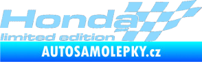 Samolepka Honda limited edition pravá světle modrá