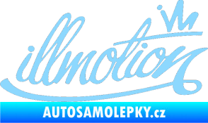 Samolepka Illmotion světle modrá