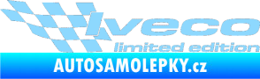 Samolepka Iveco limited edition levá světle modrá