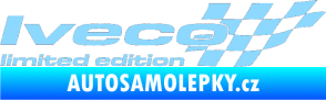 Samolepka Iveco limited edition pravá světle modrá