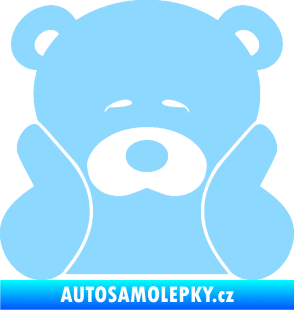 Samolepka JDM medvídek světle modrá