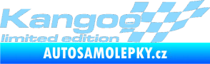 Samolepka Kangoo limited edition pravá světle modrá