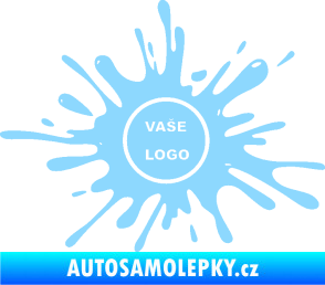 Samolepka Kaňka 003 znak světle modrá