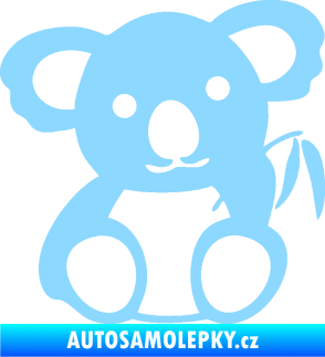 Samolepka Koala 001 levá světle modrá