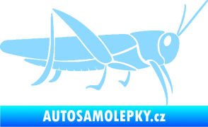 Samolepka Kobylka 002 pravá světle modrá