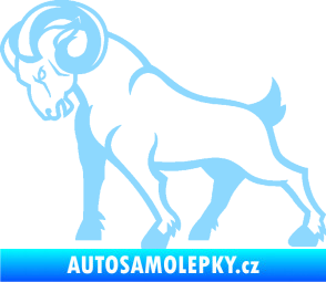 Samolepka Kozel 002 levá světle modrá