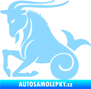 Samolepka Kozoroh 004 levá světle modrá