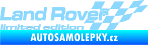 Samolepka Land Rover limited edition pravá světle modrá