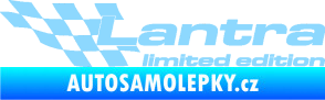 Samolepka Lantra limited edition levá světle modrá