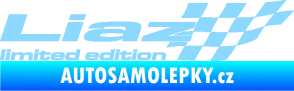 Samolepka Liaz limited edition pravá světle modrá