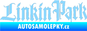 Samolepka Linkin Park 004 světle modrá
